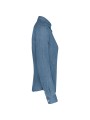 KARIBAN Chemise denim femme /api/colors/366f8321-4126-4930-8860-4c04653a3eb5 personnalisable