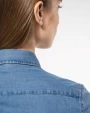 Hemden KARIBAN Damesblouse Denim voor bedrukking &amp; borduring