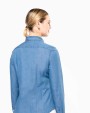 KARIBAN Damen Denimhemd Hemden personalisierbar
