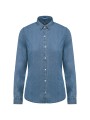 KARIBAN Chemise denim femme /api/colors/366f8321-4126-4930-8860-4c04653a3eb5 personnalisable