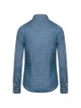 KARIBAN Chemise denim femme /api/colors/366f8321-4126-4930-8860-4c04653a3eb5 personnalisable