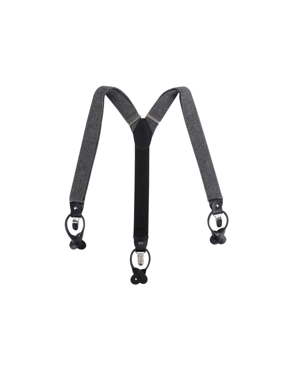 KARLOWSKY SUSPENDERS URBAN-HERRINGBONE Hosen personalisierbar