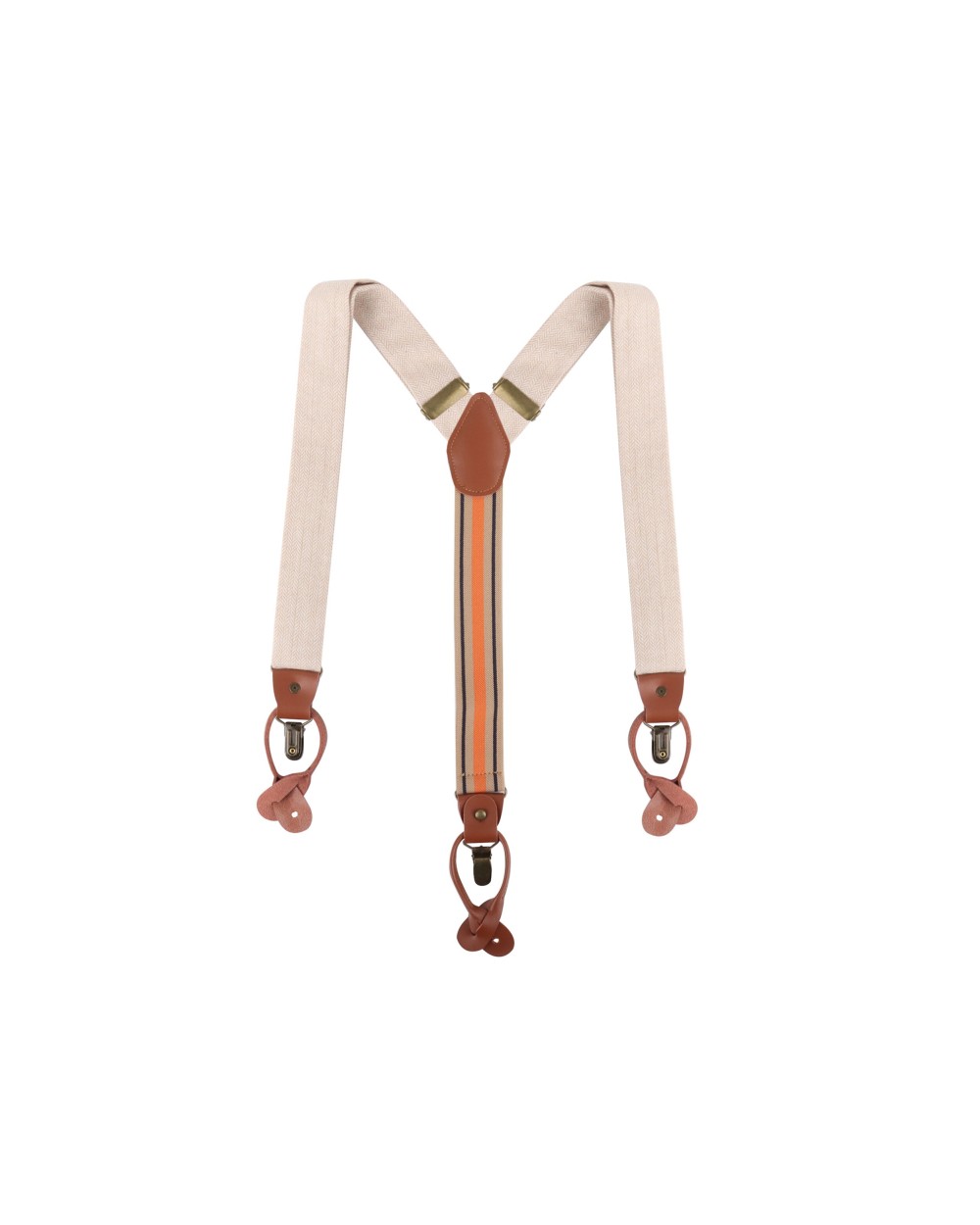 Pantalons personnalisable KARLOWSKY SUSPENDERS URBAN-HERRINGBONE