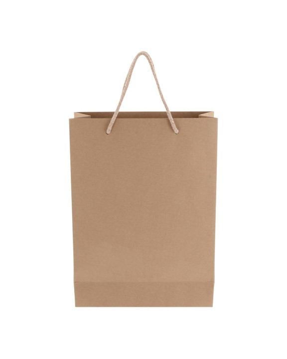 4DO Geschenktüte aus Papier 120g/m² 24x12x33cm Tote Bags personalisierbar
