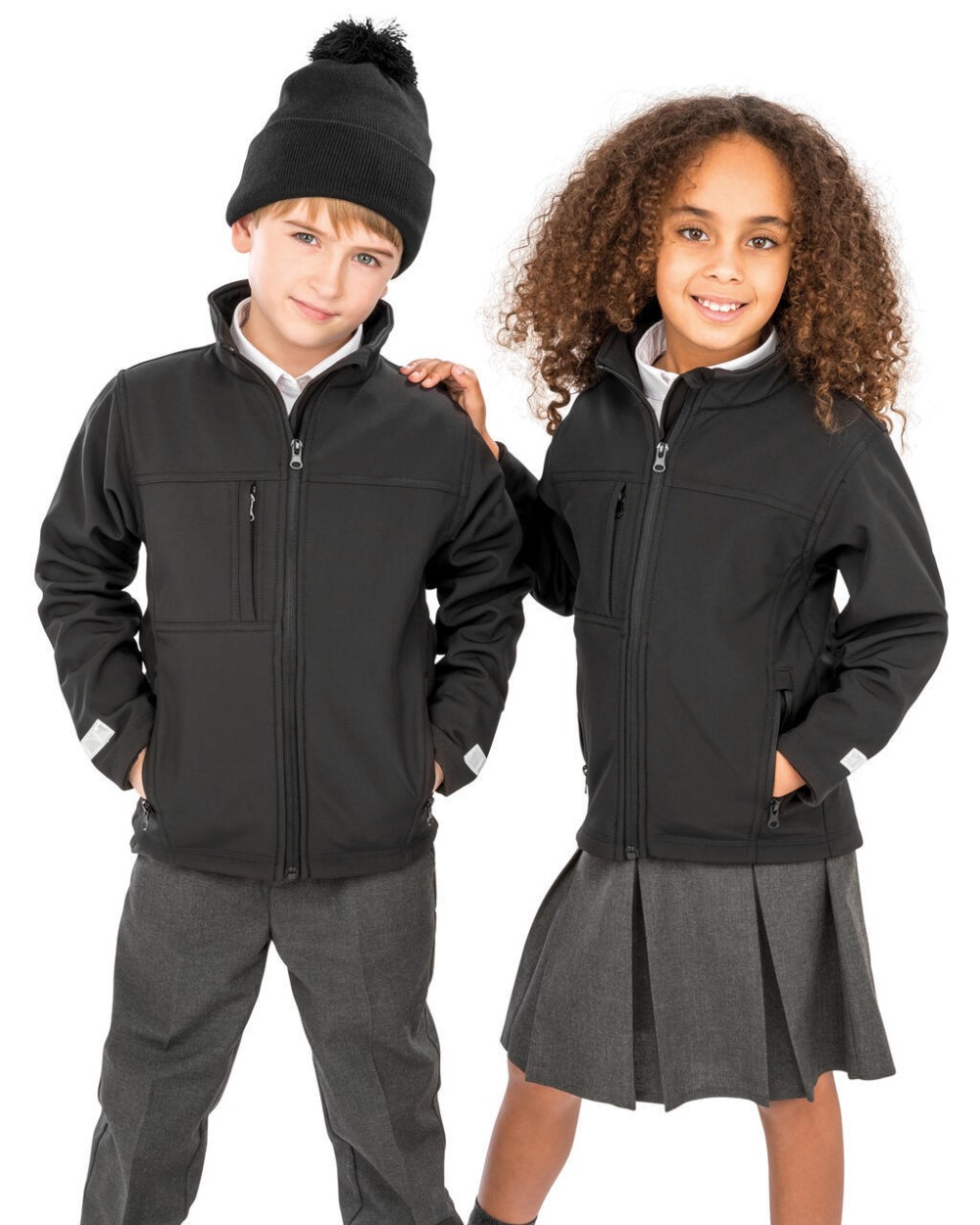 RESULT Junior/Youth Classic Soft Shell Softshells personalisierbar