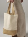 Sacs & Bagagerie à personnaliser WESTFORDMILL JUTE BASE CANVAS SHOPPER 