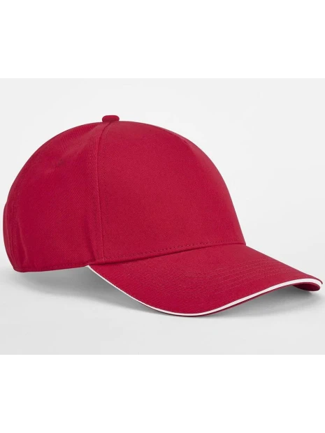 BEECHFIELD EARTHAWARE® CLASSIC ORGANIC COTTON 5 PANEL CAP - SANDWICH PEAK /api/colors/347ee88f-96a6-47f2-ad2a-352a5792bb04 personnalisable