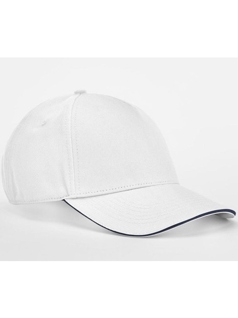 BEECHFIELD EARTHAWARE® CLASSIC ORGANIC COTTON 5 PANEL CAP - SANDWICH PEAK /api/colors/14f1996e-2b8d-4a27-bd3c-a8593aa4da17 personnalisable