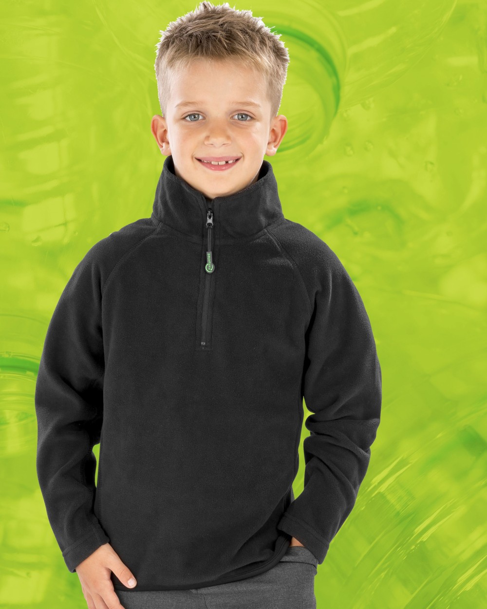 Polar Fleeces RESULT JUNIOR RECYCLED MICROFLEECE TOP voor bedrukking &amp; borduring
