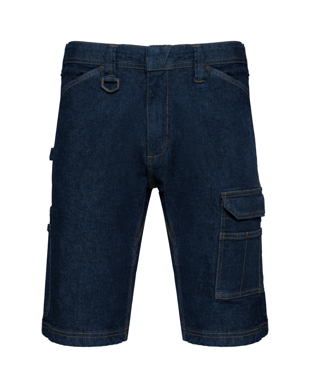 Bermuda's & Shorts WK. DESIGNED TO WORK Denim herenbermuda met meerdere zakken voor bedrukking &amp; borduring