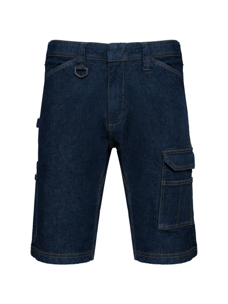 WK. DESIGNED TO WORK Bermuda denim multipoches homme /api/colors/8e298212-dda0-4f4f-8dca-3c4376d92f28 personnalisable