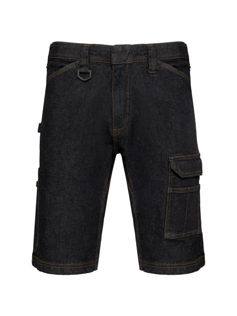 WK. DESIGNED TO WORK Bermuda denim multipoches homme /api/colors/a439514b-d633-4982-a64f-878695c879e0 personnalisable