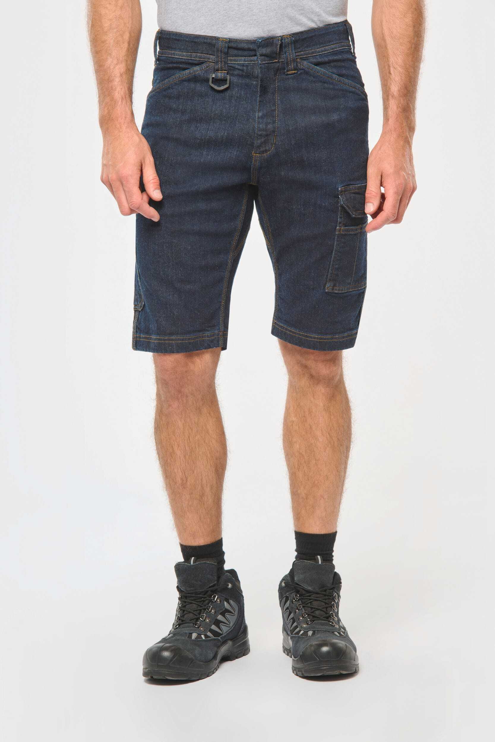 Bermudas & Shorts personnalisable WK. DESIGNED TO WORK Bermuda denim multipoches homme