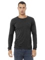 BELLA-CANVAS Unisex Heather CVC Long Sleeve Tee  personnalisable