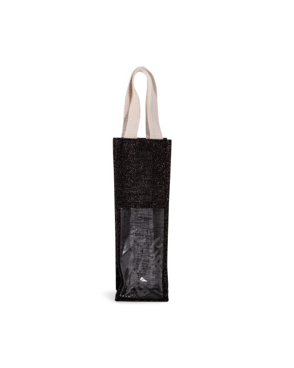 KIMOOD Jute-Flaschenbeutel Taschen personalisierbar