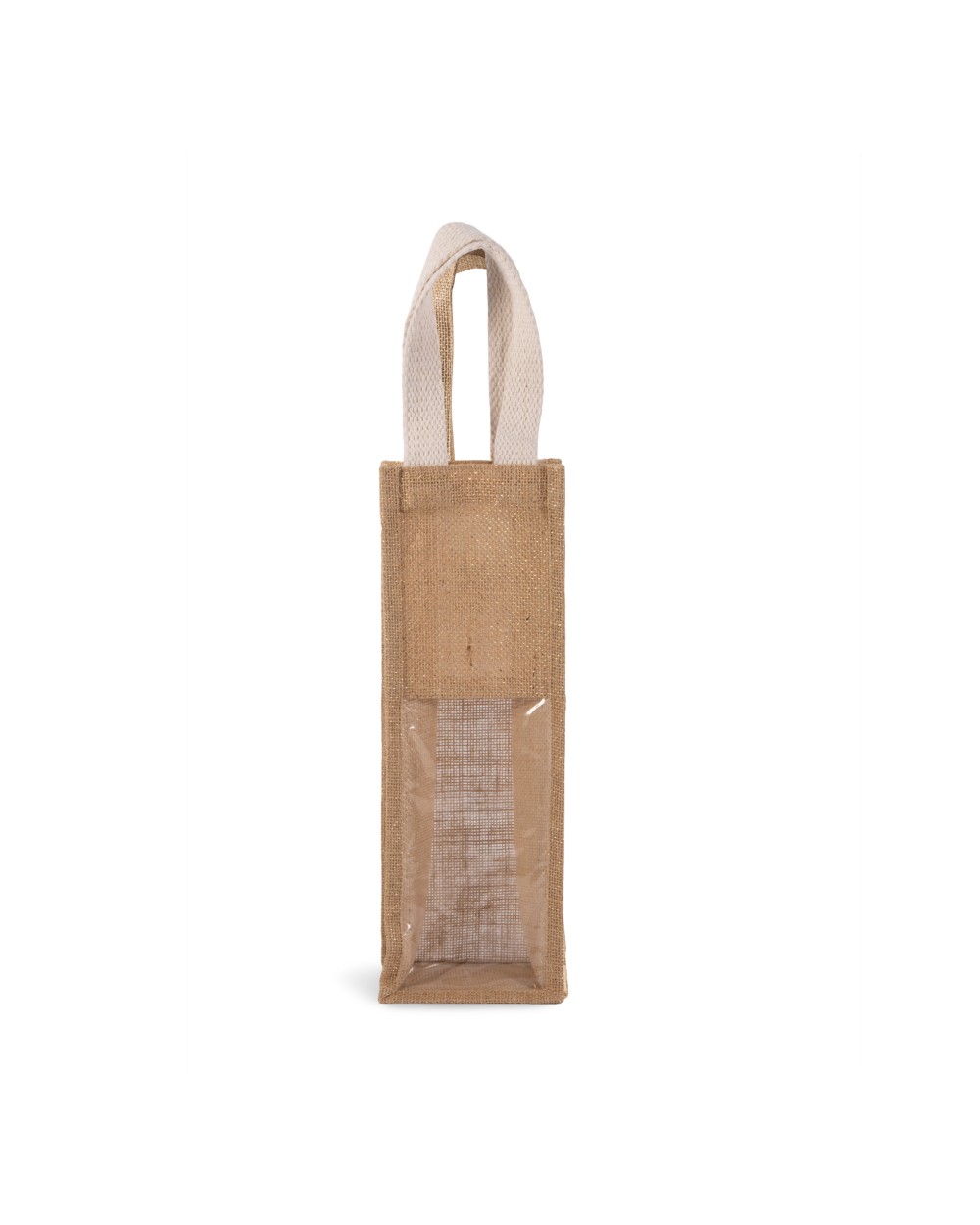 Tassen & Zakken KIMOOD Flessentas van jute voor bedrukking &amp; borduring