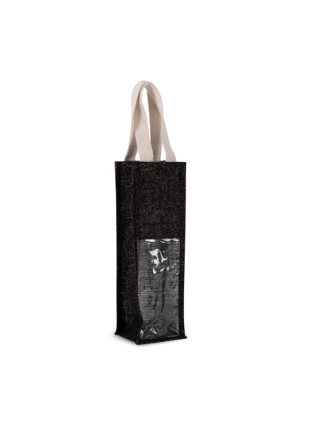 KIMOOD Sac porte-bouteille en jute /api/colors/bf171ae2-0751-4b73-8324-ce7081841e34 personnalisable