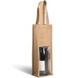 Tassen & Zakken KIMOOD Flessentas van jute voor bedrukking &amp; borduring