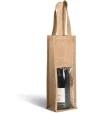 Tassen & Zakken KIMOOD Flessentas van jute voor bedrukking &amp; borduring