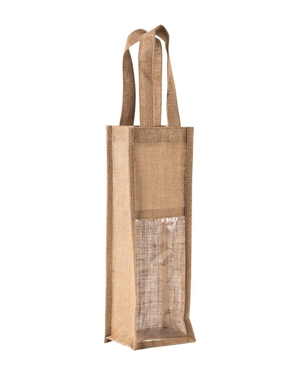 Tassen & Zakken KIMOOD Flessentas van jute voor bedrukking &amp; borduring