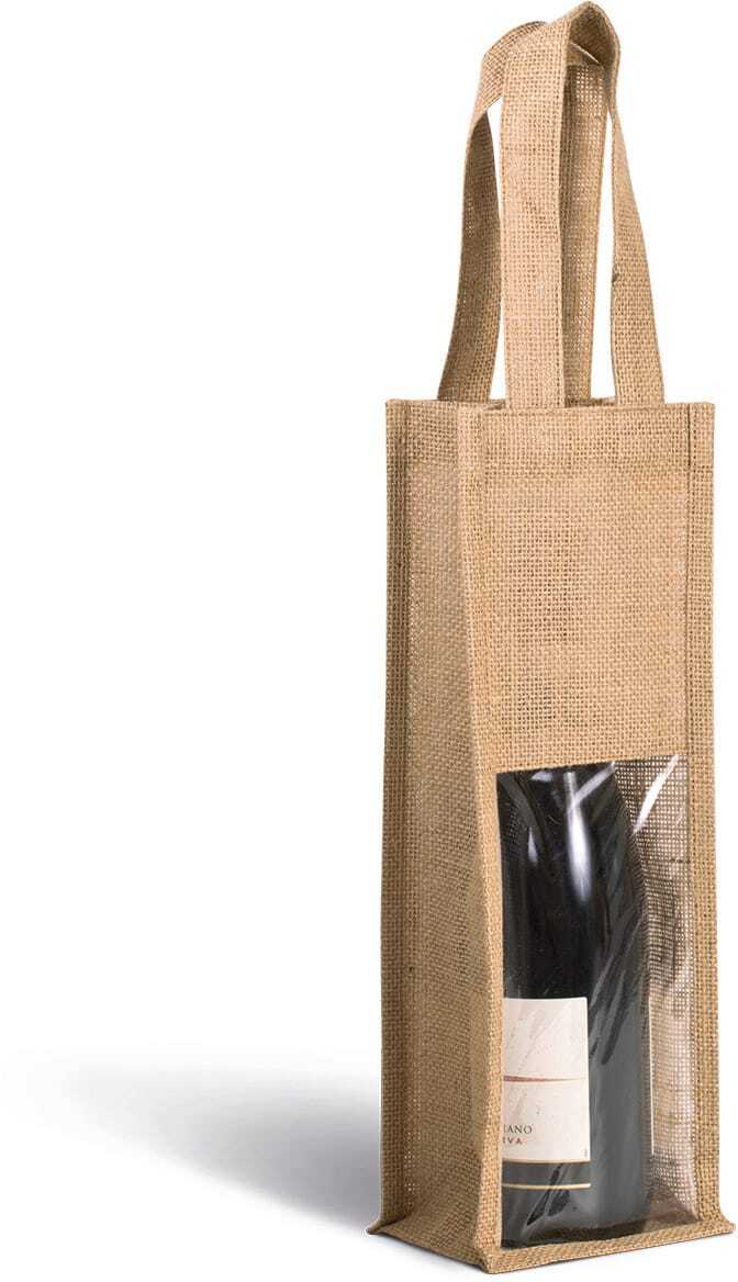 Sacs & Bagagerie personnalisable KIMOOD Sac porte-bouteille en jute