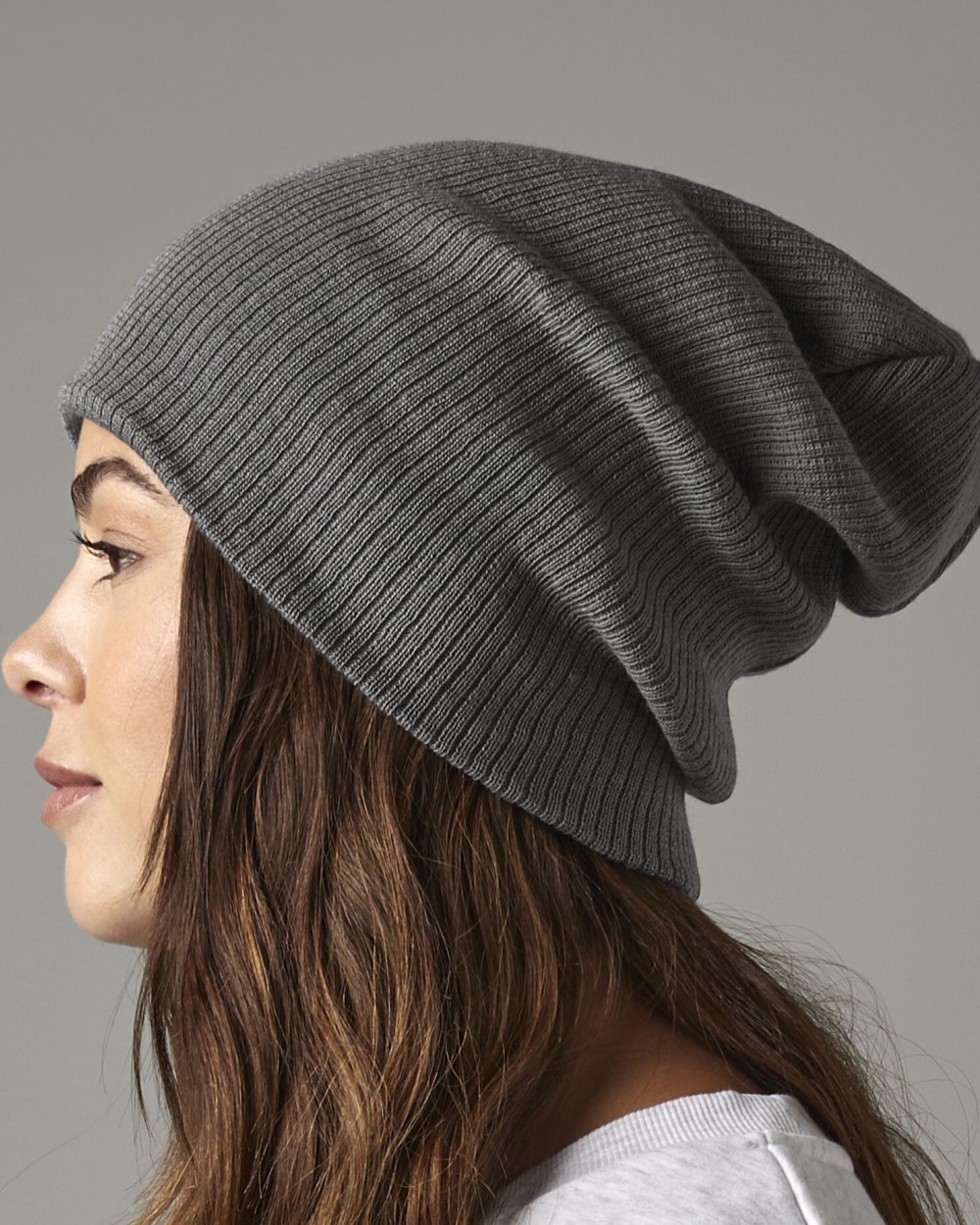 Mutsen BEECHFIELD SLOUCH BEANIE voor bedrukking &amp; borduring
