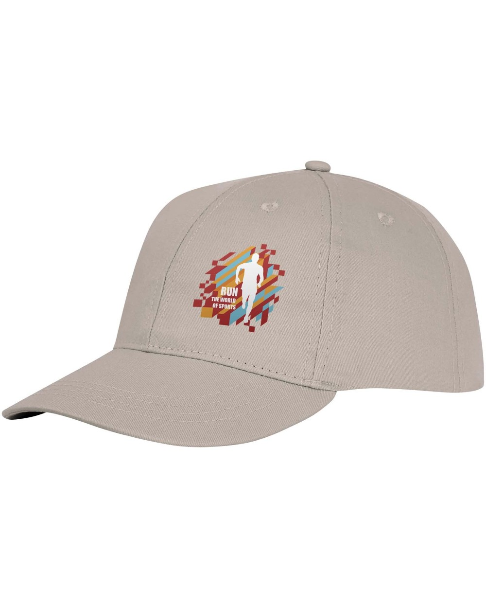 Petjes ELEVATE Ares 6 panel cap voor bedrukking &amp; borduring