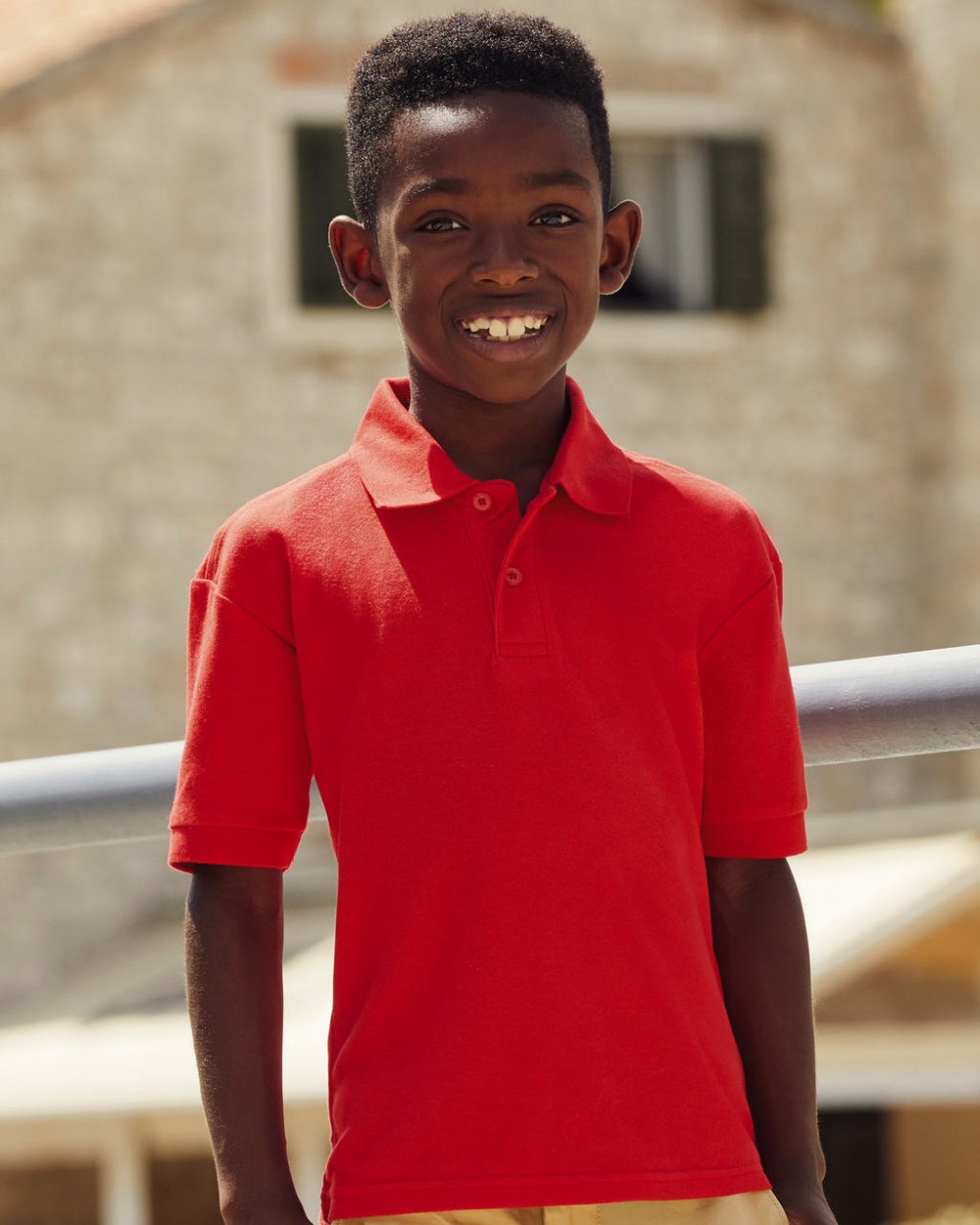 FOL Kinder-Polohemd 65/35 Poloshirts personalisierbar