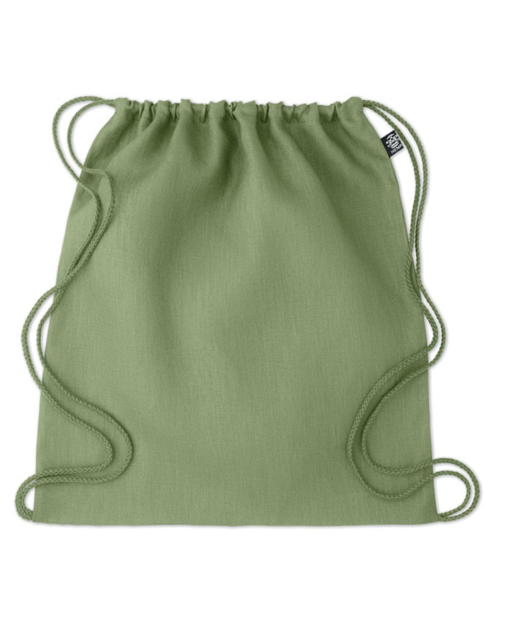 Tassen & Zakken 4DO Hennep rugzak met koord voor bedrukking &amp; borduring