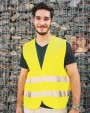 Fluo vestjes KORNTEX HI-VIS SAFETY VEST "STUTTGART" voor bedrukking &amp; borduring