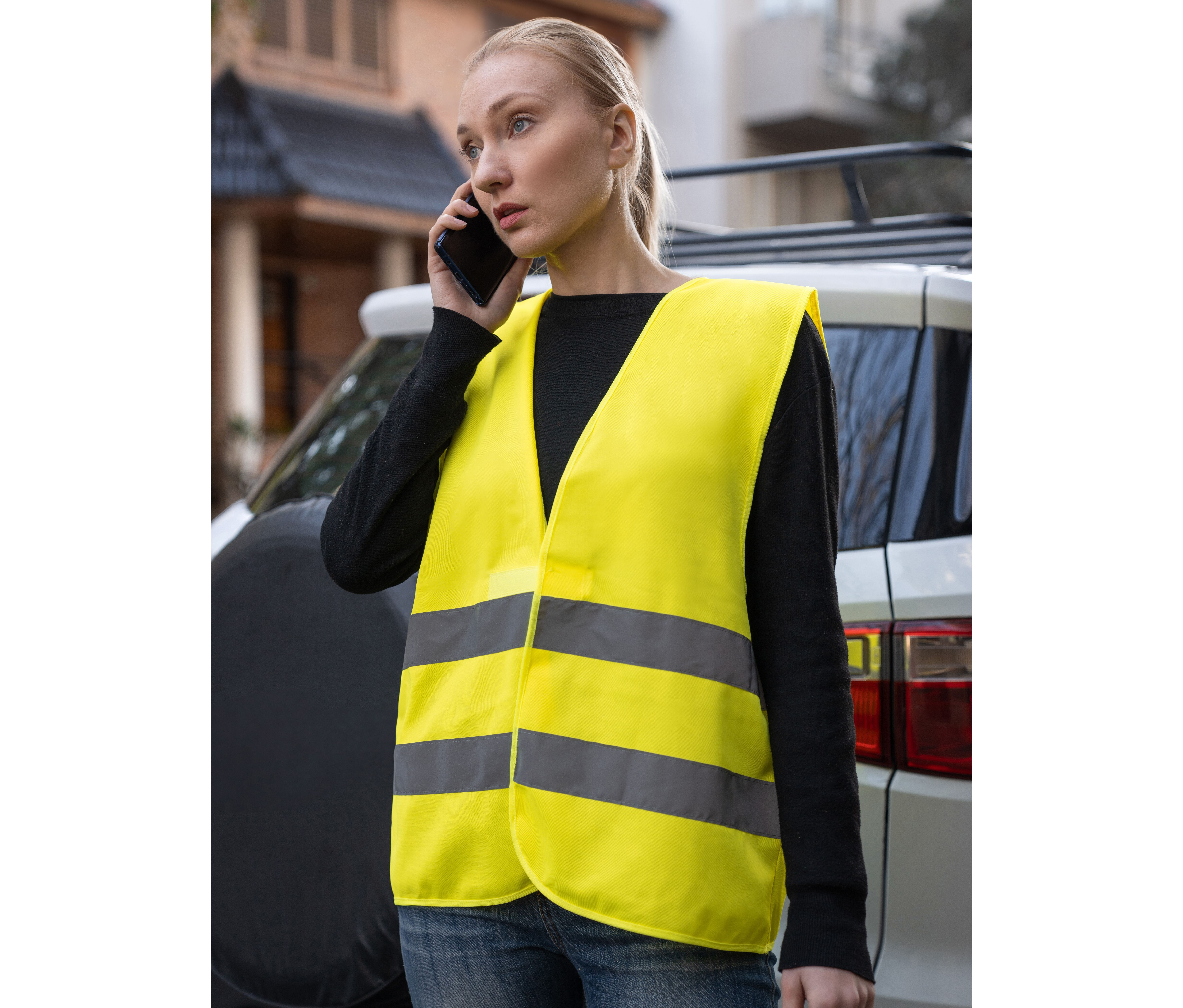 Gilets de sécurité personnalisable KORNTEX HI-VIS SAFETY VEST "STUTTGART"