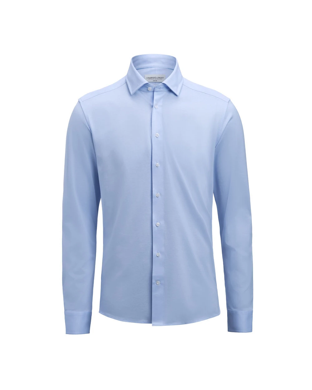 Hemden J. HARVEST & FROST IB135 Pique Knit Hemd Regular Fit Heren voor bedrukking &amp; borduring