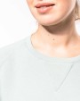 Sweat-shirts personnalisable KARIBAN Sweat-shirt Bio col rond manches raglan femme