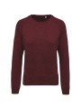 KARIBAN Sweat-shirt Bio col rond manches raglan femme /api/colors/845fb8cc-c45a-47ff-add2-10f7e56de285 personnalisable