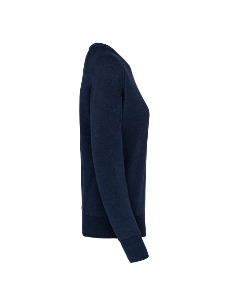 KARIBAN Sweat-shirt Bio col rond manches raglan femme /api/colors/34645e9b-b8a1-441f-b38c-4c2ad38c98a3 personnalisable