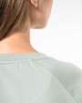 Sweaters & hoodies KARIBAN Damessweater BIO ronde hals raglanmouwen voor bedrukking &amp; borduring