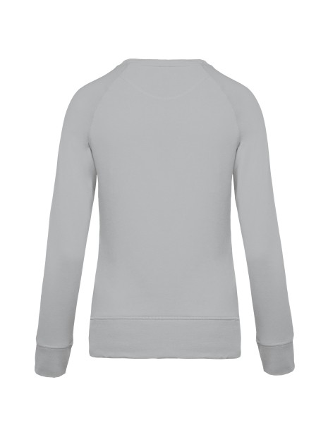 KARIBAN Sweat-shirt Bio col rond manches raglan femme /api/colors/b8c3da1f-f409-43cb-b759-5e63471e125b personnalisable