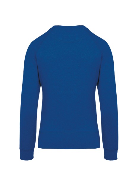 KARIBAN Sweat-shirt Bio col rond manches raglan femme /api/colors/73034cfe-fe6e-4a92-9239-503f6a9def4c personnalisable