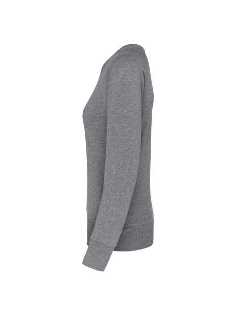 KARIBAN Sweat-shirt Bio col rond manches raglan femme /api/colors/5fcefcdd-901a-471b-86f6-fd6b6c59cd10 personnalisable