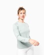 Sweat-shirts personnalisable KARIBAN Sweat-shirt Bio col rond manches raglan femme