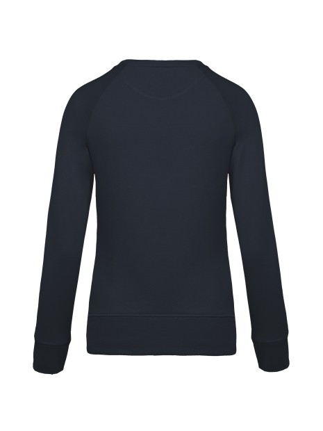 KARIBAN Sweat-shirt Bio col rond manches raglan femme /api/colors/b68891a9-1d28-4f7a-8deb-775c45027afd personnalisable