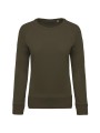 KARIBAN Sweat-shirt Bio col rond manches raglan femme /api/colors/a9253c7c-62e7-48e4-a789-39039680a750 personnalisable