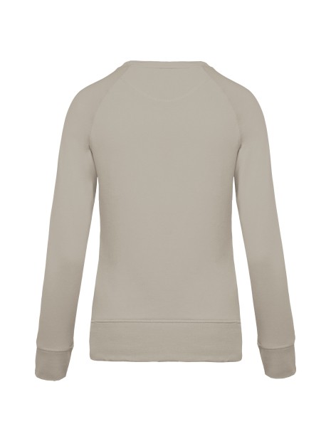 KARIBAN Sweat-shirt Bio col rond manches raglan femme /api/colors/302fd302-e078-4b9e-9110-9050d6331057 personnalisable