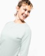 Sweat-shirts personnalisable KARIBAN Sweat-shirt Bio col rond manches raglan femme