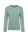 KARIBAN Sweat-shirt Bio col rond manches raglan femme /api/colors/9461b1f5-f20c-4909-acf0-8bf53fdec48b personnalisable
