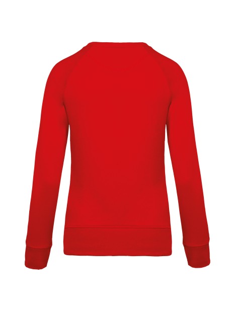 KARIBAN Sweat-shirt Bio col rond manches raglan femme /api/colors/c953313a-9c9d-493b-934e-ddcf8fada2ae personnalisable