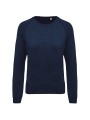 KARIBAN Sweat-shirt Bio col rond manches raglan femme /api/colors/34645e9b-b8a1-441f-b38c-4c2ad38c98a3 personnalisable