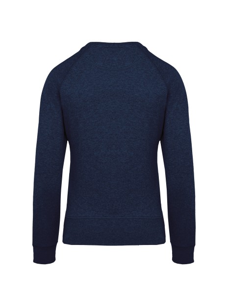 KARIBAN Sweat-shirt Bio col rond manches raglan femme /api/colors/34645e9b-b8a1-441f-b38c-4c2ad38c98a3 personnalisable