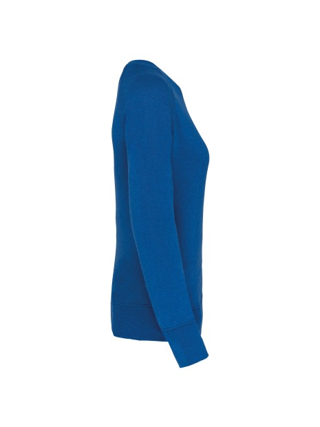 KARIBAN Sweat-shirt Bio col rond manches raglan femme /api/colors/73034cfe-fe6e-4a92-9239-503f6a9def4c personnalisable