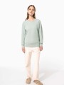 Sweat-shirts à personnaliser KARIBAN Sweat-shirt Bio col rond manches raglan femme 
